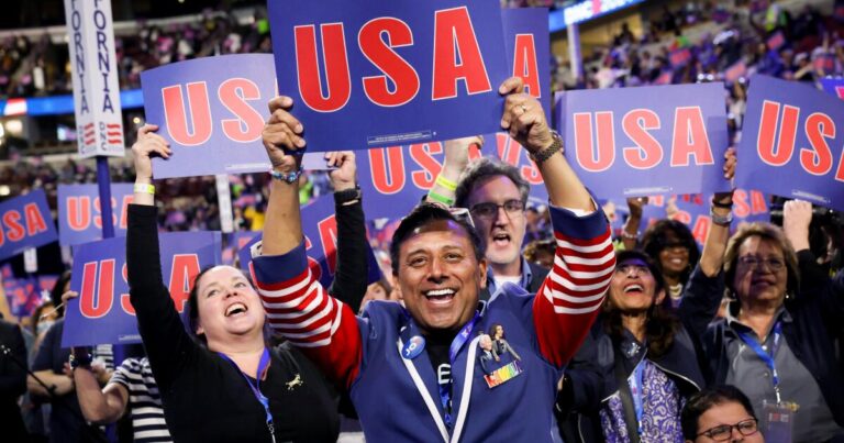 An inside look at the DNC signs: From ‘Coach Walz’ to ‘We ❤️ Joe’