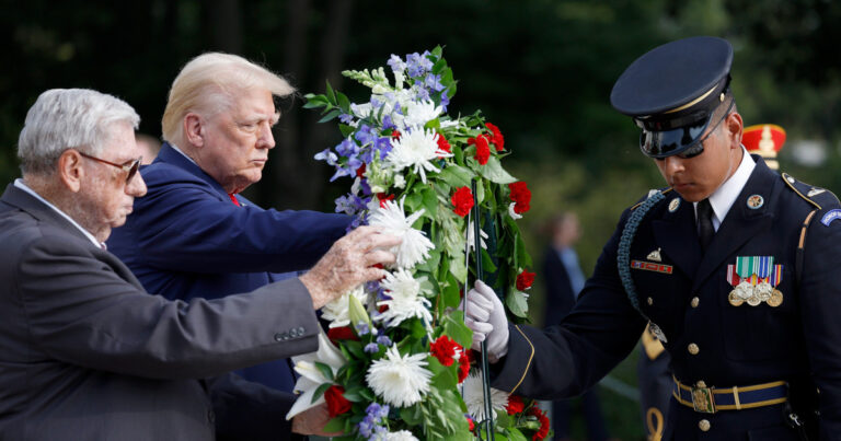 Arlington National Cemetery officials confirm an ‘incident’ during Trump’s visit