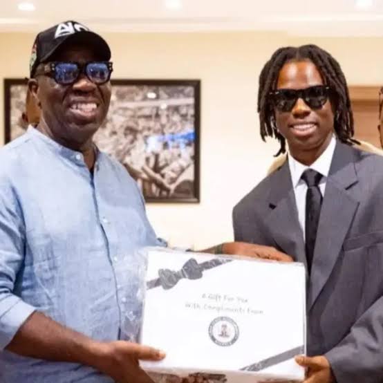 Governor Obaseki Renamed Arena In Honor Of Superstar Rema