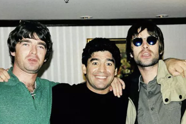 Oasis' Gallagher brothers got deadly warning from Maradona they'll never forget