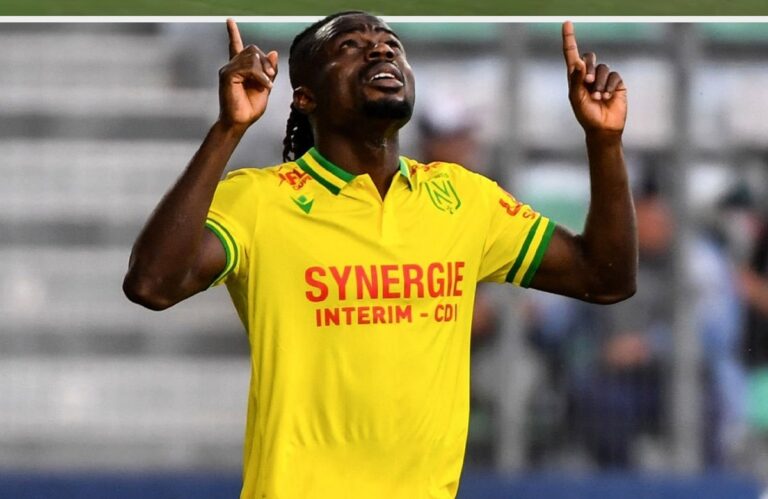 Simon Moses Delighted to Score in Nantes’ First Home Game of the Season