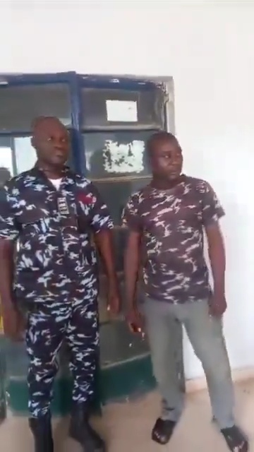 Suspected armed robbers in police uniform arrested in Lagos (video)