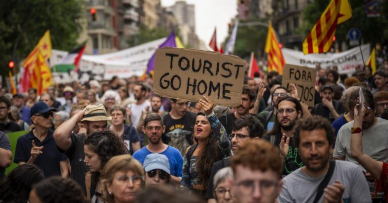 Why some residents of Europe’s hot spots want tourists to stay away