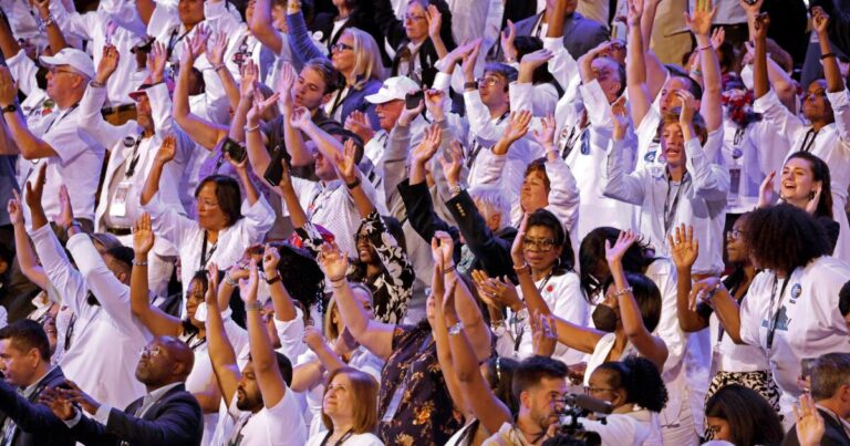 Why women are wearing all white at the DNC tonight