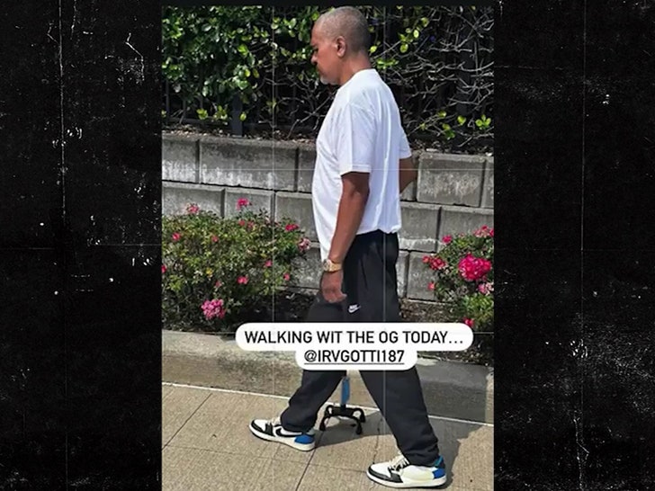 Music executive, Irv Gotti confirms he suffered a stroke after Wack 100 leaked photo of him using cane to walk