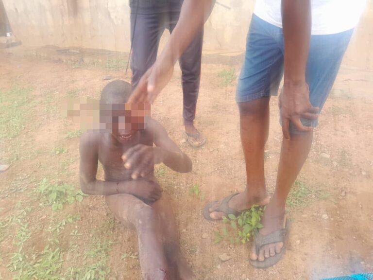 18-year-old boy sets house ablaze after stealing foodstuff and other items with his gang in Kwara