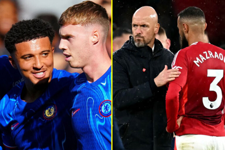 ‘Absolute banter’ – Chelsea fans love club’s Jadon Sancho social media post after Manchester United humiliated by Tottenham