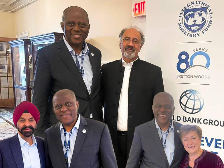 Cardoso Engages with IMF, World Bank on Africa’s Financial Strategies at Bretton Woods Forum