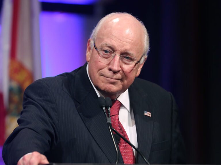 Former US Vice President Dick Cheney Announces Support for Kamala Harris