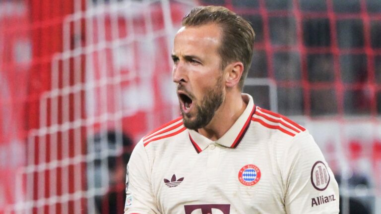 Harry Kane notched four as Bayern Munich scored nine