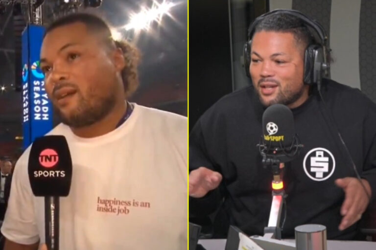 Joe Joyce explains viral interview which saw him ‘freeze’ mid-speech after Anthony Joshua vs Daniel Dubois