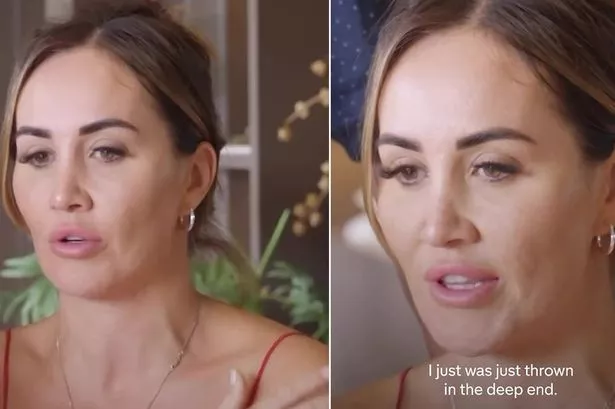 Lauryn Goodman says scene was cut from Celebs Go Dating and promises to reveal all