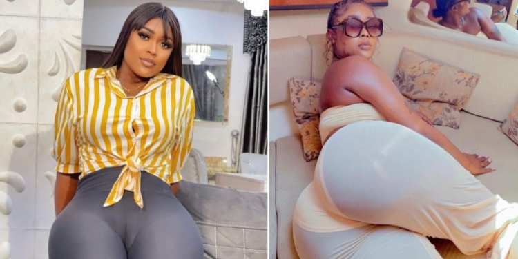 Actress Iheme Nancy gives epic reply to fan who asked why she has a big backside