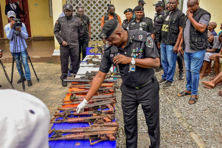 Nigerian Troops Uncover Gun-Running Syndicate In Plateau, Arrest Two Suspects