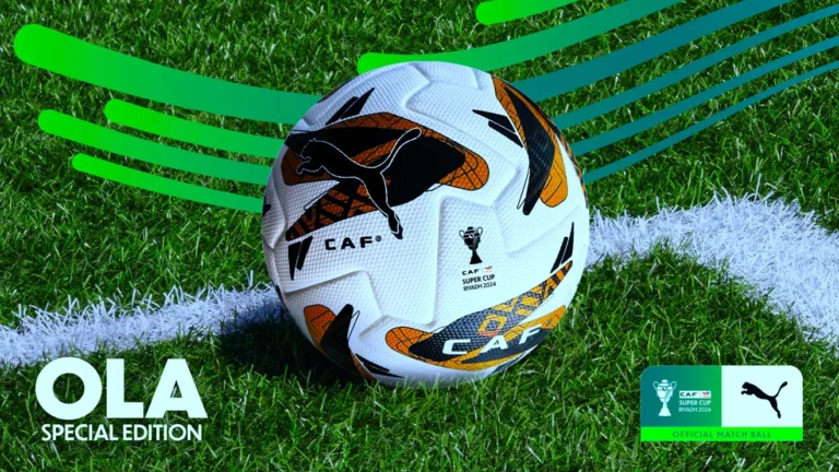 “OLA” Ball Symbolizing Wealth, Honor, Unveiled for CAF Super Cup 2024 Final