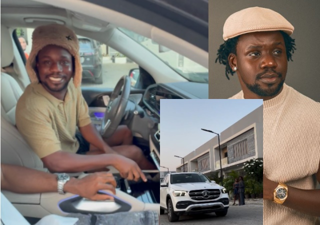 Skit Maker Officer Woos Splashes Millions on Brand New Mercedes-Benz