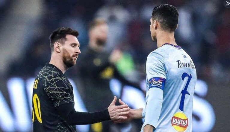 ‘The father of Ronaldo is Messi’