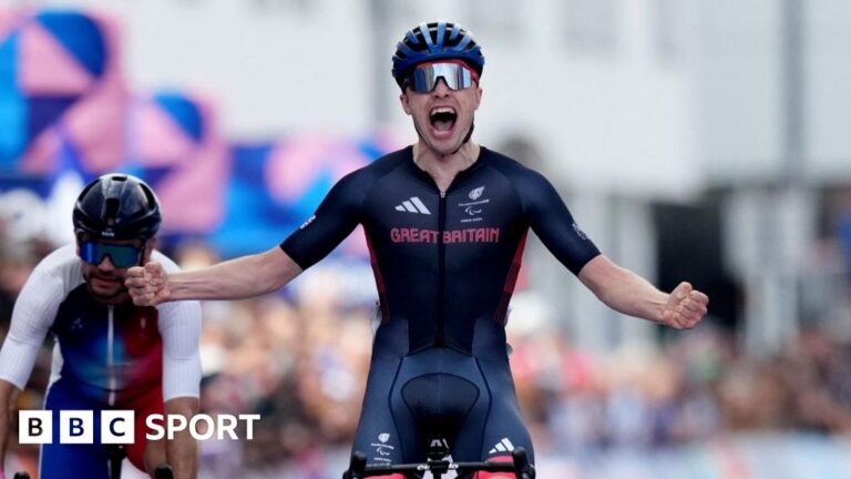 Paris 2024 Paralympics: Finlay Graham wins men’s road race to take GB’s 43rd gold