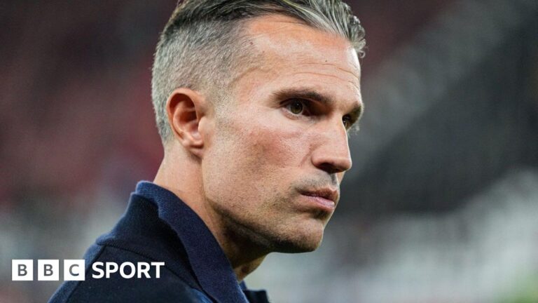 Robin van Persie: New Heerenveen head coach ‘not traumatised’ by record 9-1 loss