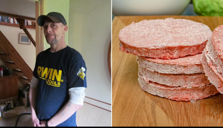 Man, 57, accidentally st@bbed himself to d3ath trying to separate two frozen burgers with a knife