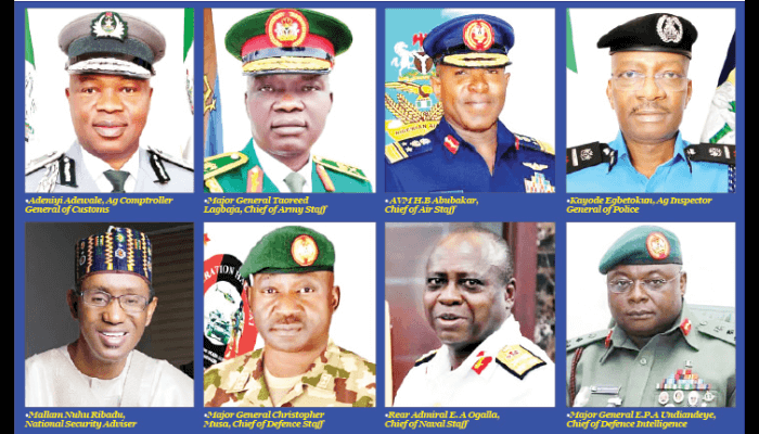 Agenda for new security chiefs