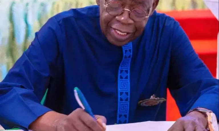 Tinubu Signs Bill For Establishment Of Centre For Arms Control