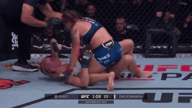 UFC star twerks in face of her opponent after win by submission at UFC Paris