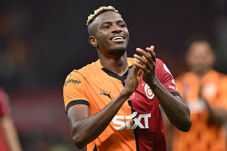 Victor Osimhen’s playful banter with Kenneth Omeruo delights Galatasaray fans ahead of Fenerbahce clash