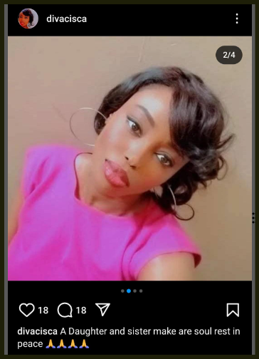 Sad! BBNaija star, Francisa Owumi, d!es