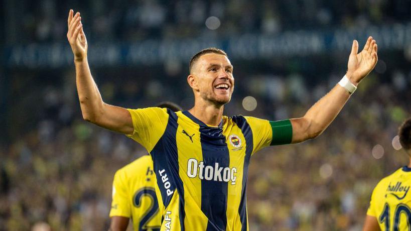 Edin Dzeko of Fenerbahce 