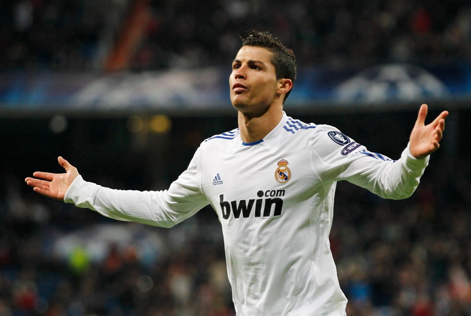 Ronaldo netted a staggering 450 goals in 438 games for Real Madrid