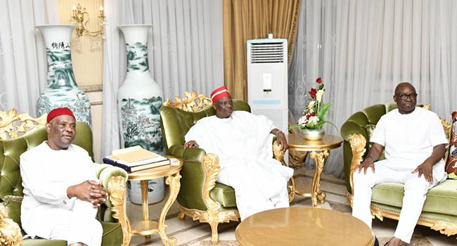 2023: Alliance on the card as Kwankwaso, Fayose meet Wike in Port Harcourt