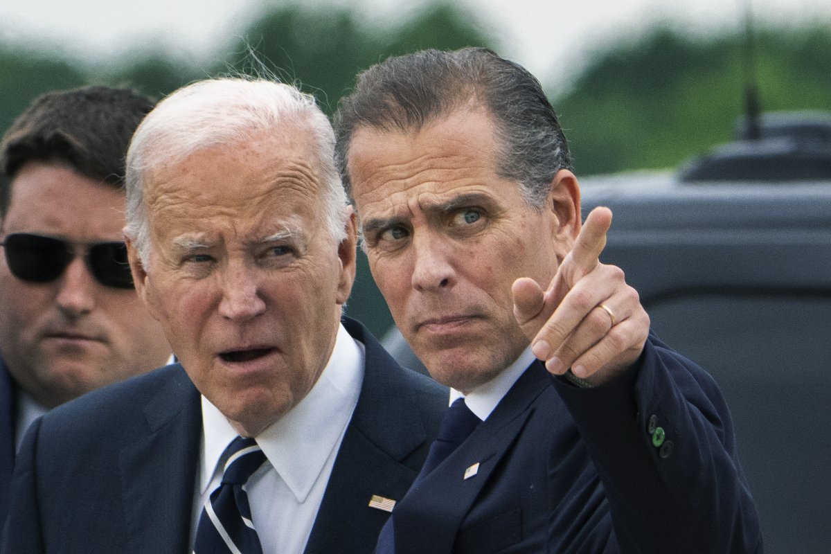 Joe Biden and Hunter Biden