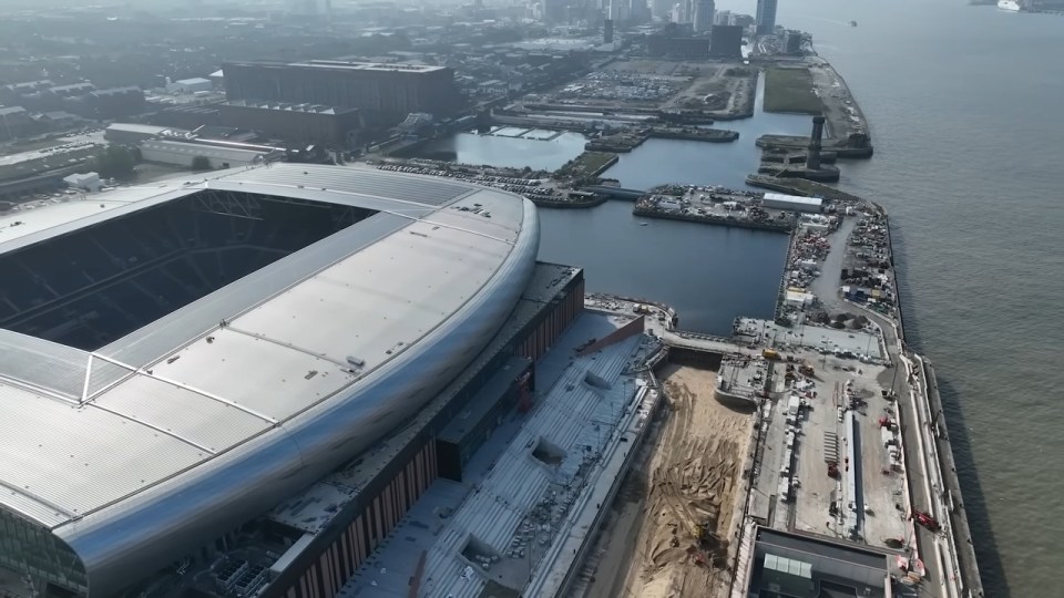 Everton will move into their new stadium next season