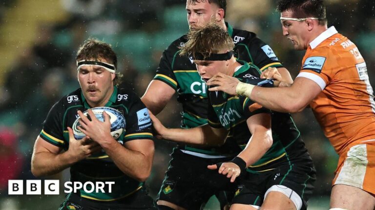 Angus Scott-Young: Northampton Saints put ‘DNA on park’ in win over Sale Sharks