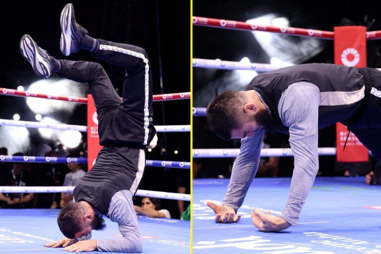 Artur Beterbiev performs stunning wrist exercise that has helped him achieve 100 per cent KO rate ahead of Dmitry Bivol fight