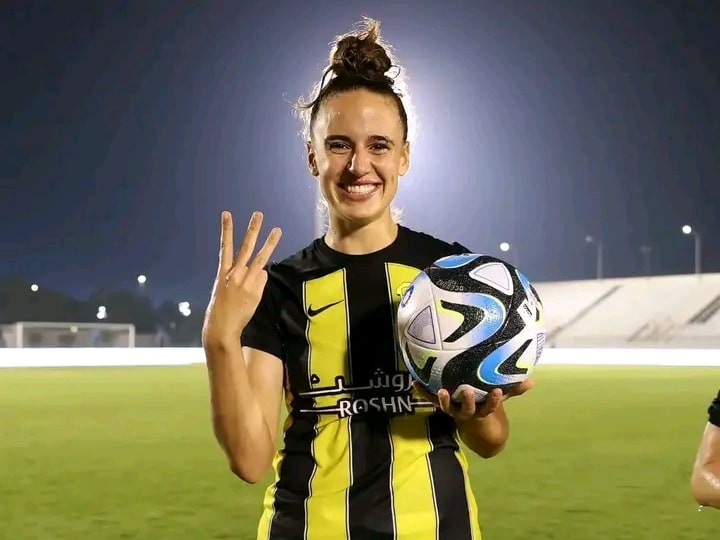 Ashleigh Plumptre celebrates return from surgery with Al-Ittihad victory