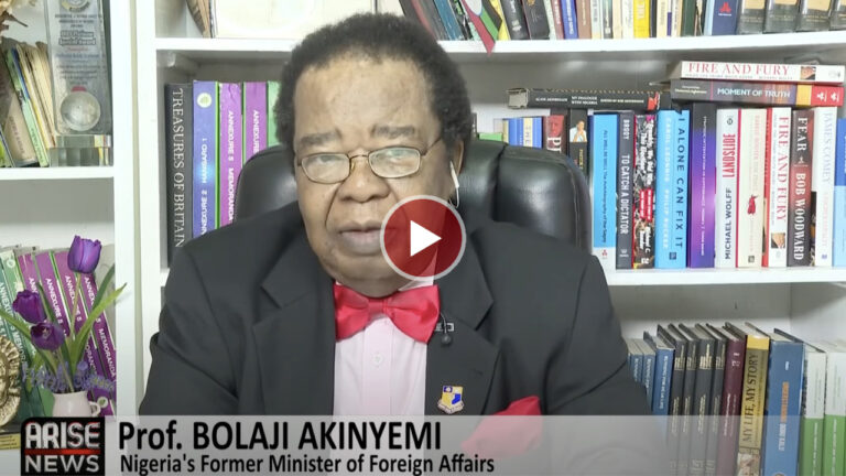 Bolaji Akinyemi: Nigeria Should Have Been A Founding Member Of BRICS, But Fell Behind In Power Play