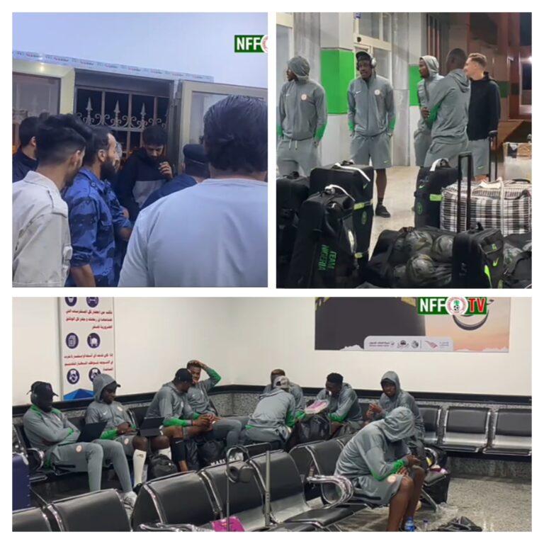 Breaking! Super Eagles Held “Hostage” in Libya