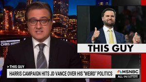 Chris Hayes JD Vance commentary