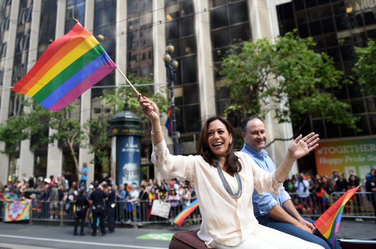 Kamala Harris and Doug Emhoff