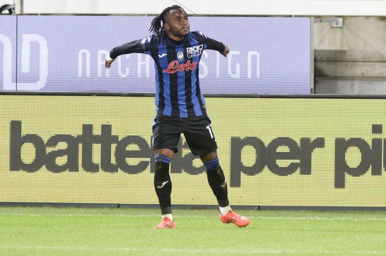 How many goals did CAF player of the Year favourite Ademola Lookman score in Atalanta’s 6-1 spanking of Verona?