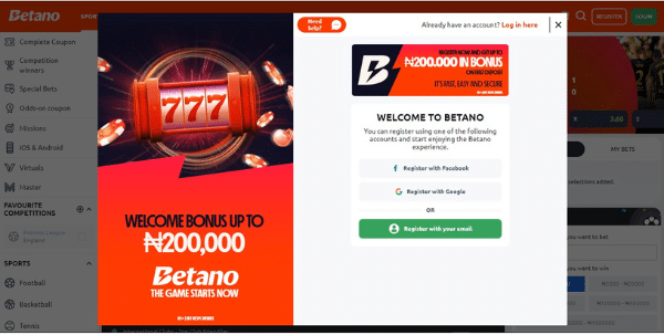 How to Join Sports Betting in Nigeria with Betano Sportsbook