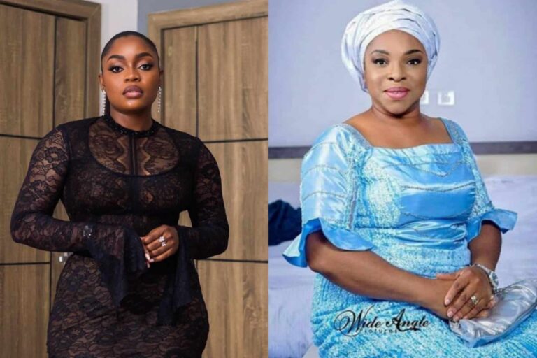 Bisola Aiyeola Sheds Tears Upon Meeting Veteran Actress Liz Benson