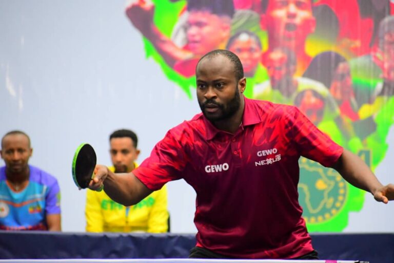 Injury Forces Quadri Aruna to Withdraw from Men’s Singles at 2024 ITTF Africa Championships