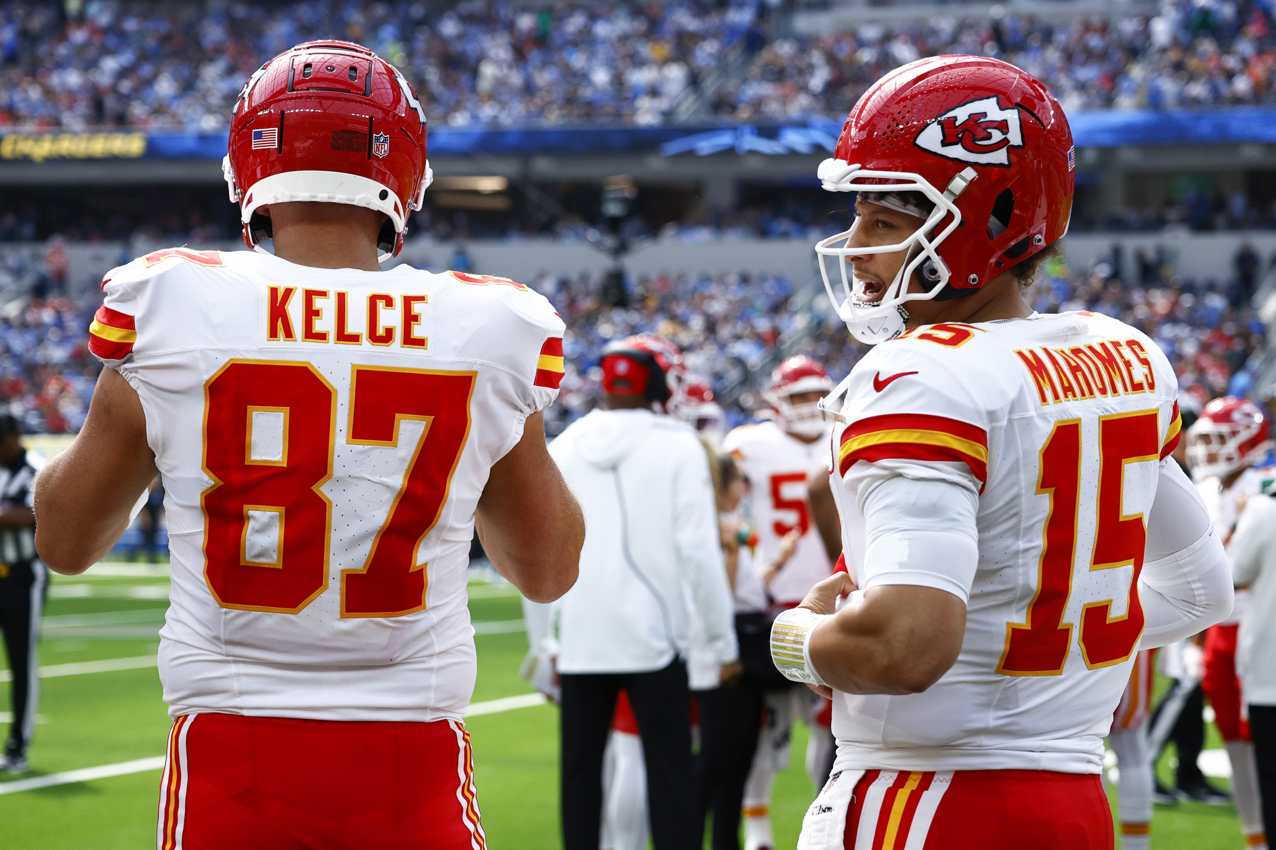 travis Kelce patrick mahomes 2024