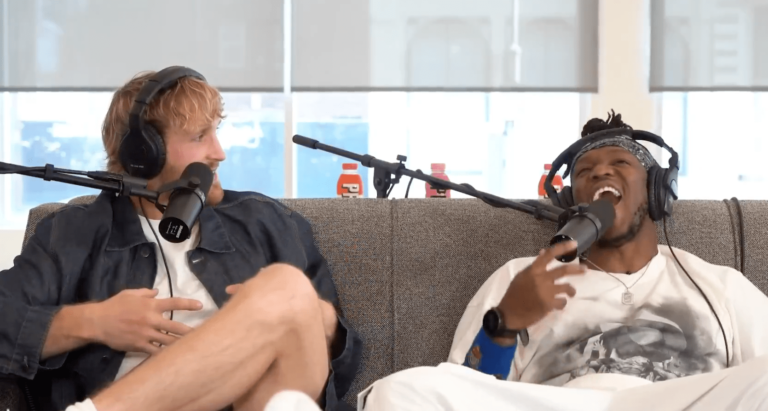 KSI in stitches as Logan Paul hilariously suggests where fight with Jake Paul can happen