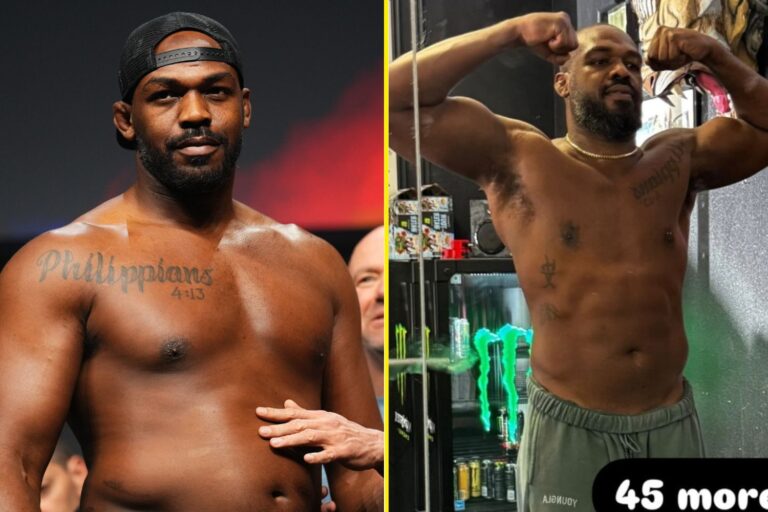 ‘Monster’ – Jon Jones stuns fans with ripped physique as he undergoes amazing transformation ahead of Stipe Miocic fight