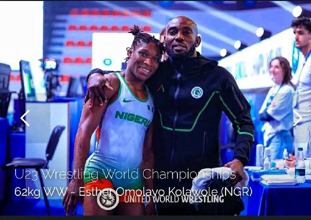 Nigeria’s Esther Kolawole Wins Bronze at U23 World Wrestling Championship