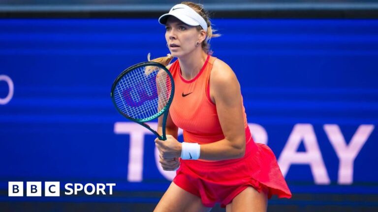 Pan Pacific Open: Katie Boulter beats Bianca Andreescu to reach semi-finals